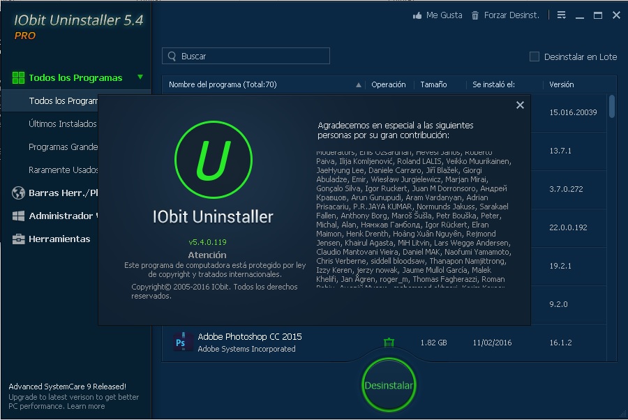 iobit uninstaller лицензионный код2016 iobit uninstaller лицензионный код2016
