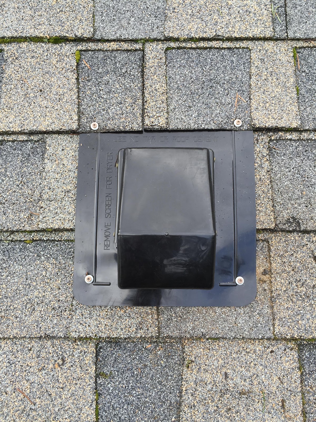 Energy Conservation How To Roof Caps For Bath and Kitchen Exhaust Ducts