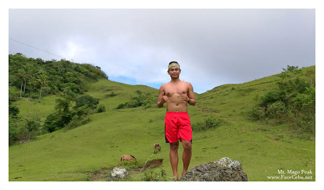 FaceCebu Blogger, Mark Monta at Mt. Mago Peak FaceCebu Blogger, Mark Monta at Mt. Mago Peak