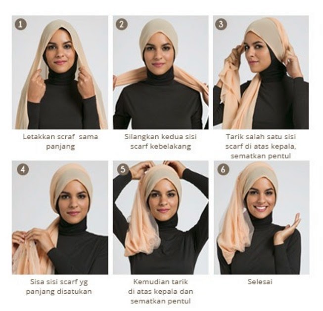 Cara Model Jilbab Terbaru Cara Model Jilbab Terbaru