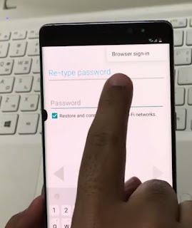 forgotten pin google account Samsung Note 8 solution