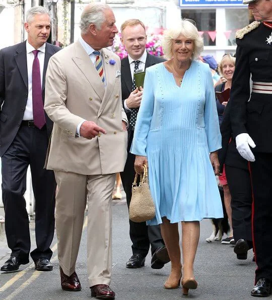 The Duke and Duchess will visit Callington, Tavistock, Lostwithiel and Cullompton. Mevagissey is a village