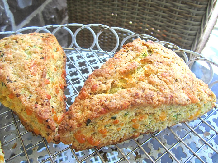 Savory Broccoli Cheddar & Chive Scones