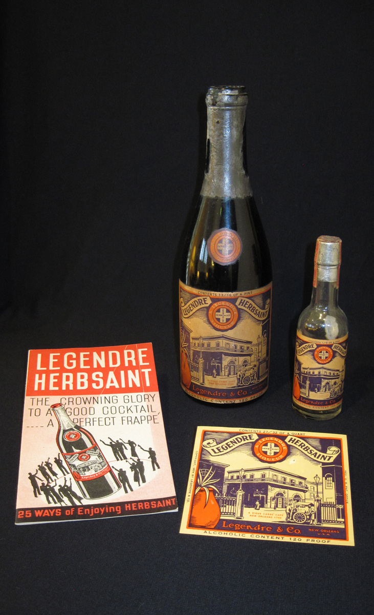 New Orleans Absinthe History Early 1934 Herbsaint Items
