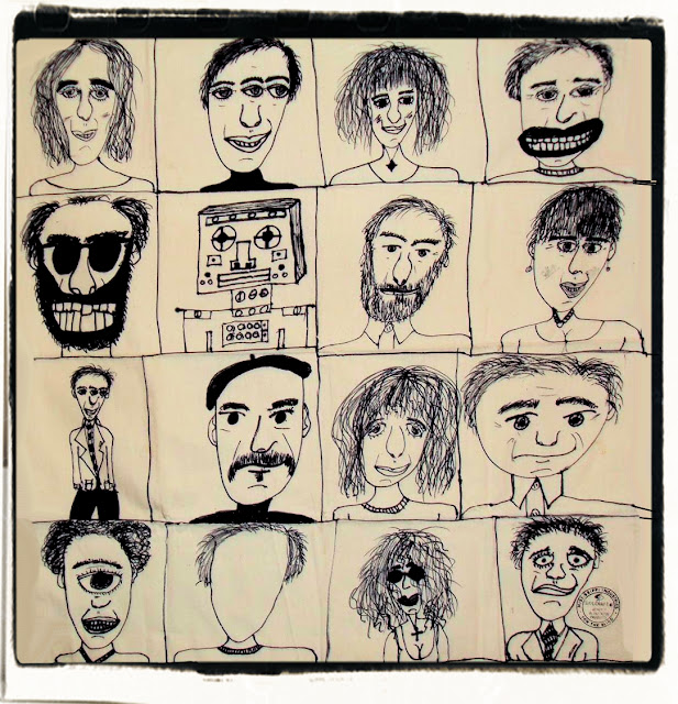 All This Is That: Faces No. 323 - two faces on the plane and 14 ...