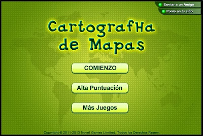 "Cartographa de mapas" (Juego de geografía del mundo)