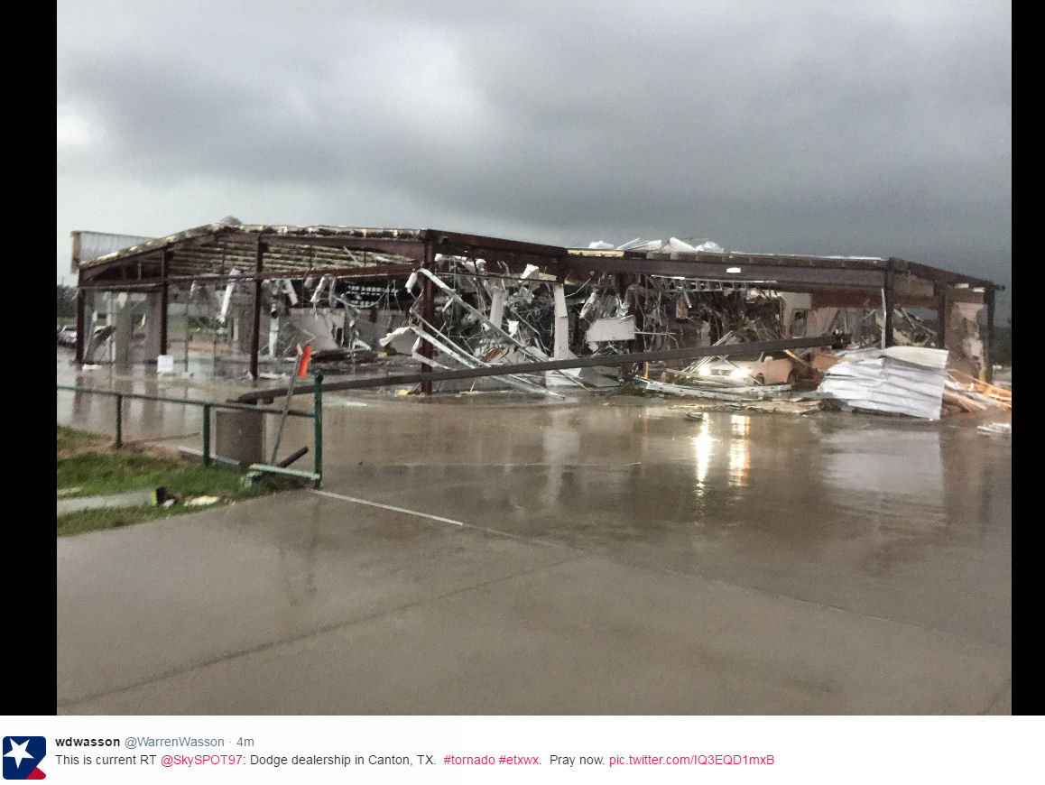 Capt. Spaulding's World Fatality Tornado Reported in North Texas