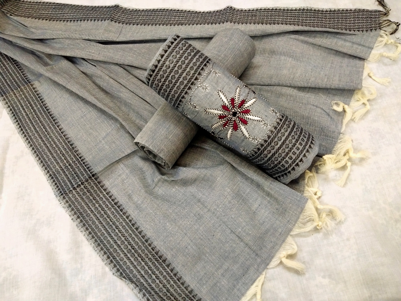 handloom cotton churidar material
