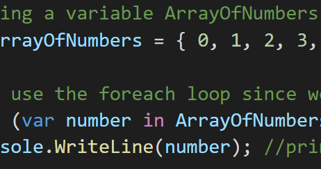 C# Tutorial - Iteration Statements