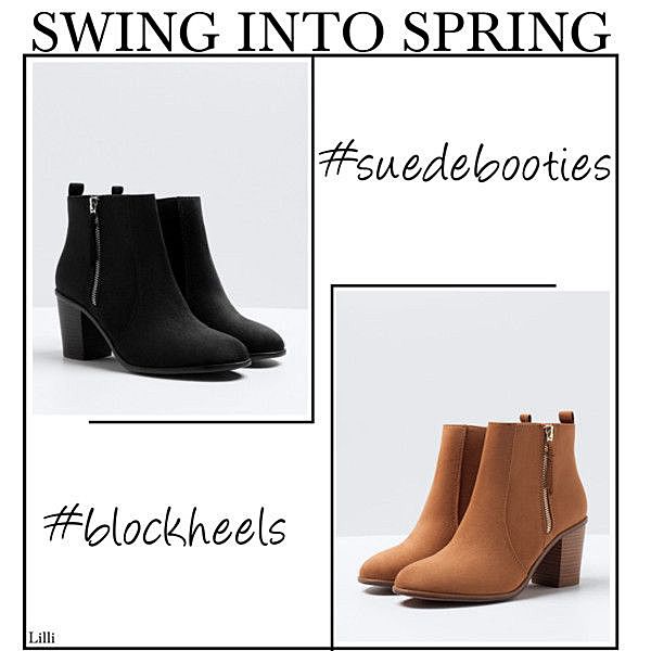 Suede Ankle Boots