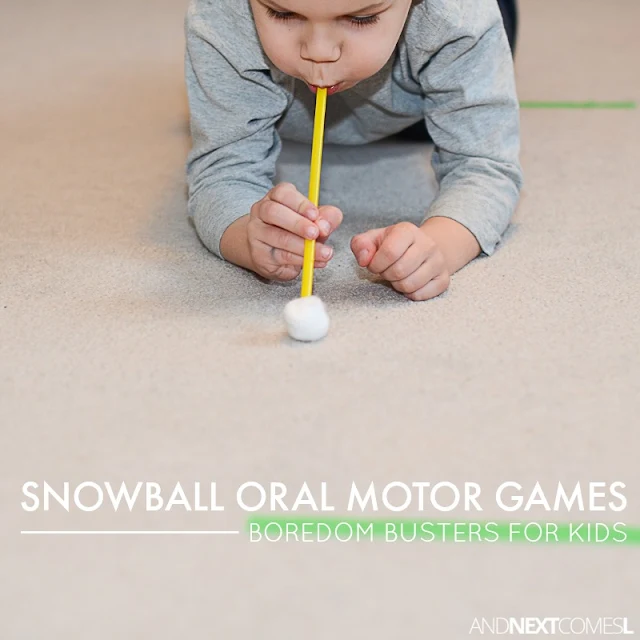 Oral motor exercises