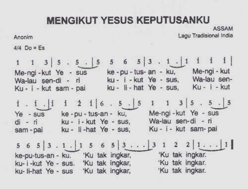 Kisah dibalik lagu &quot;Mengikut Yesus Keputusanku&quot; PeLITA hATI