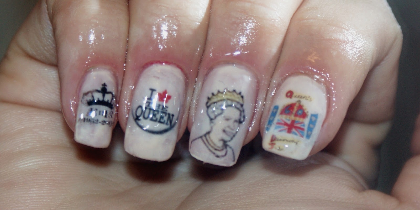 Top Fashion Nails Nails for Diamond Jubilee of Queen Elizabeth II