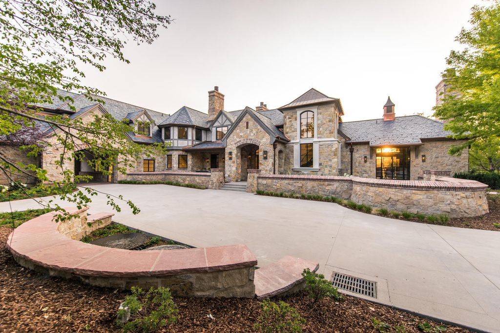 Newly Built 20,000 Square Foot Stone Mansion In Englewood, CO THE