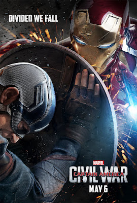 Marvel's Captain America: Civil War Theatrical One Sheet Teaser Movie Posters – Captain America vs. Iron Man