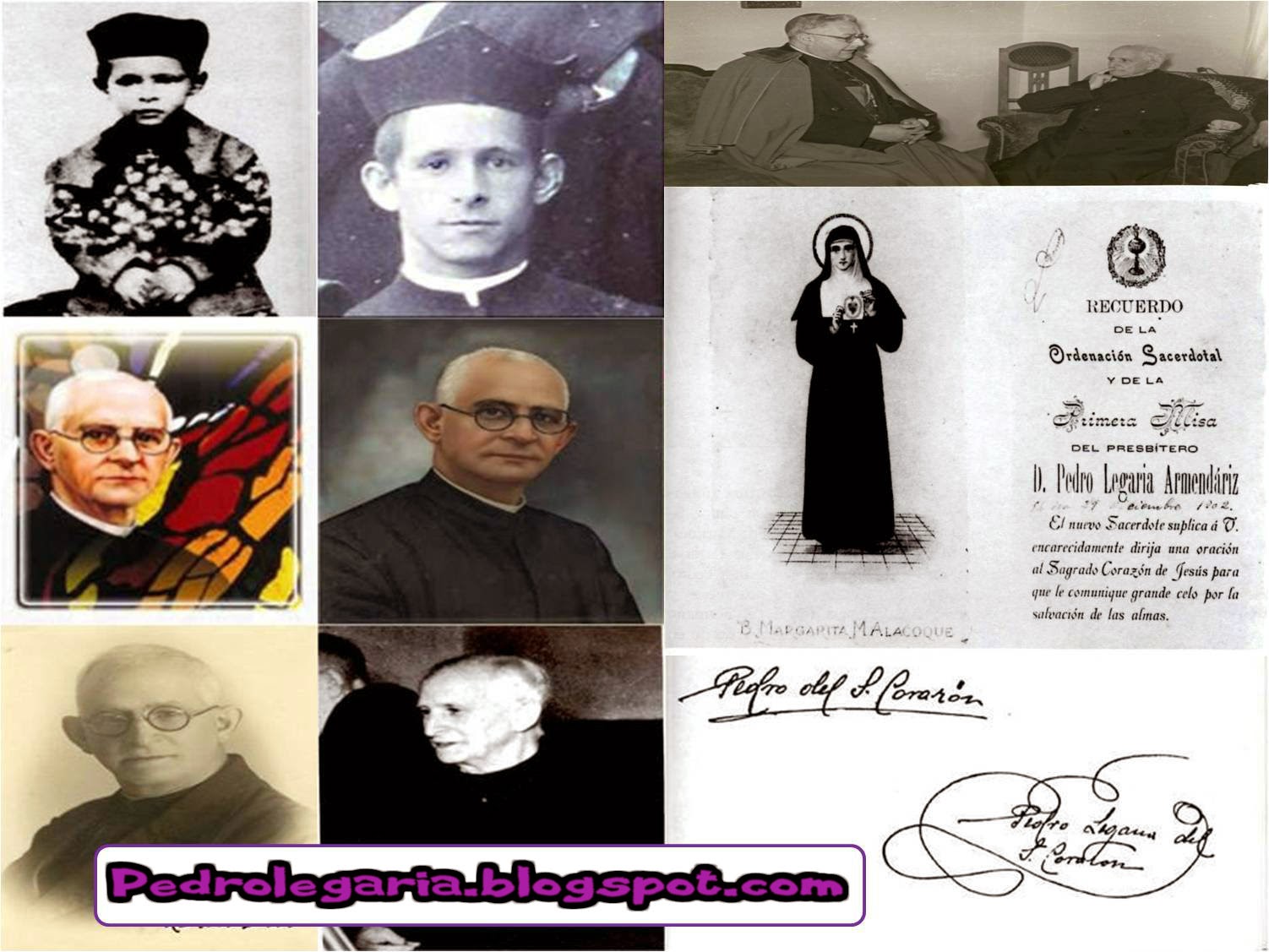 Biografía ~ Venerable Pedro Legaria