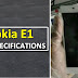 Nokia E1 leaked Full Specifications and Live Image