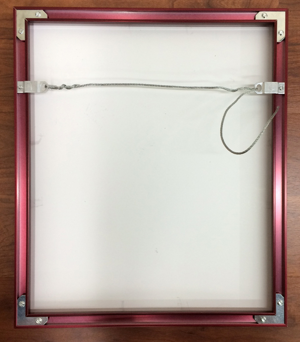 Picture Framing Blog A Good Frame of Mind Attach a Hanging Wire in 6