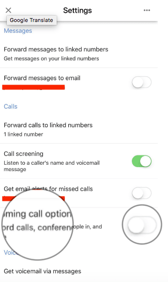 كيفية تسجيل المكالمات عن طريق تطبيق Google Voice