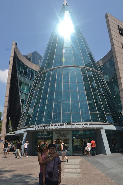 Strolling down Orchard Road