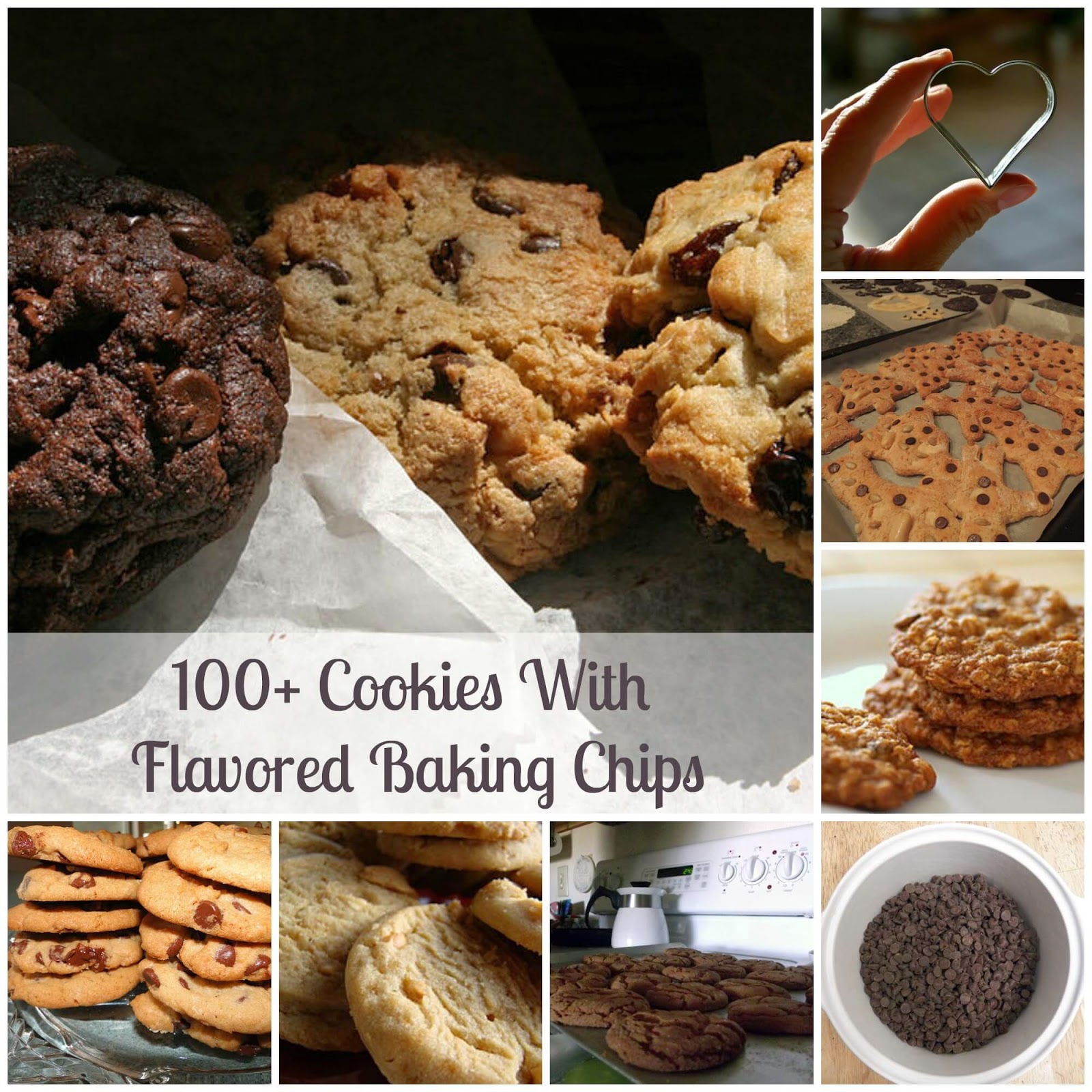 100+ Cookies With Flavored Baking Chips | Becky Cooks Lightly #cookies #bakingchips