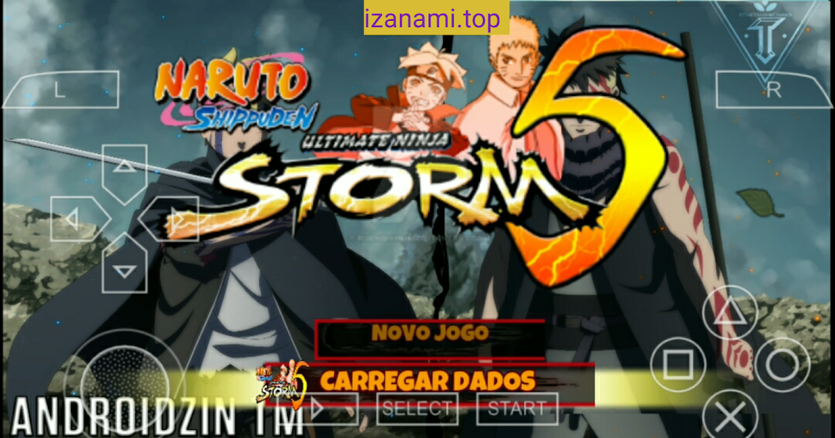 [Nouveau] Naruto Shippuden ultime Ninja Storm 5 Mod CSO PPSSPP (hors