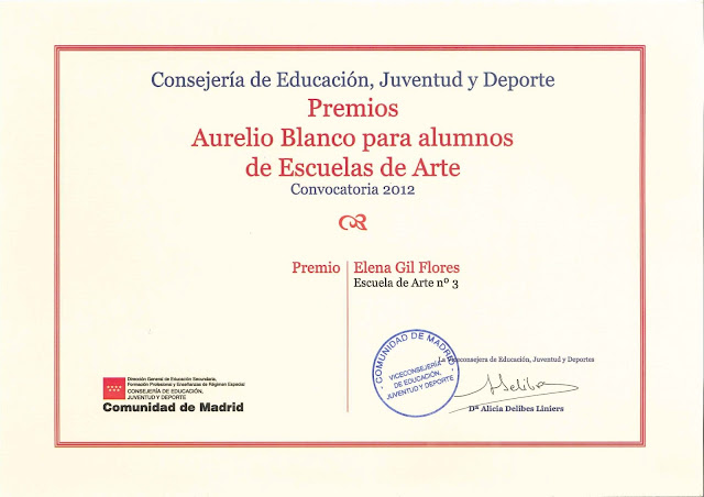 Premio Aurelio Blanco Elena Gil Flores