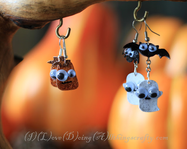 Cute Spooky DIY Halloween Earrings | SVGCuts