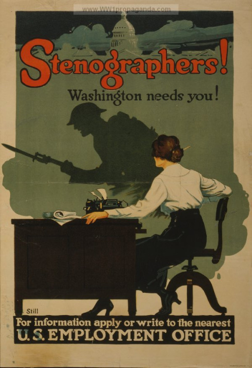 Stenographers! (WWI)