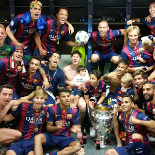 FC Barcelona (Espanha) Campeão da Champions League de 2014/15