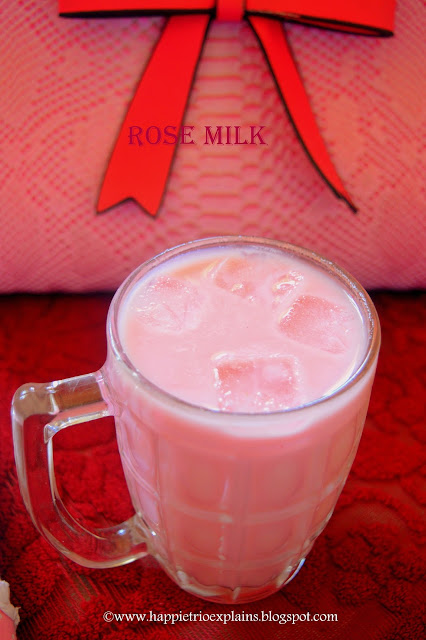 How to prepare Rose Milk