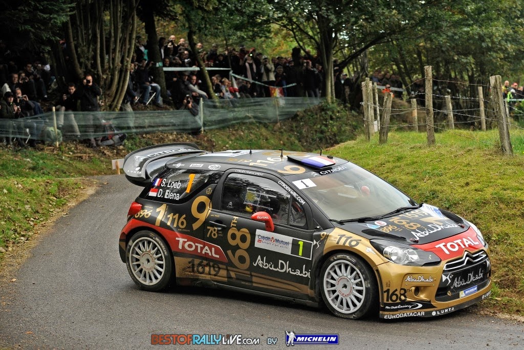 RALLYAZORES: WRC - VIDEOS DIA 2 RALLYE DE FRANCE 2013