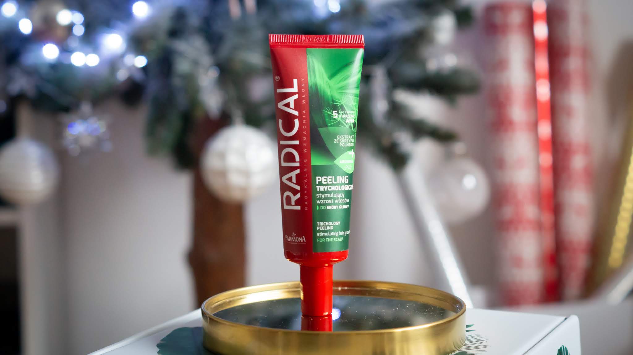 Peeling trychologiczny stypulujący wzrost włosów Radical