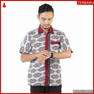 BDJ59K44 Kemeja Batik 0067 Terbaru BMGShop
