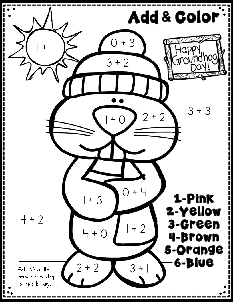 Groundhog Day Activity Sheets