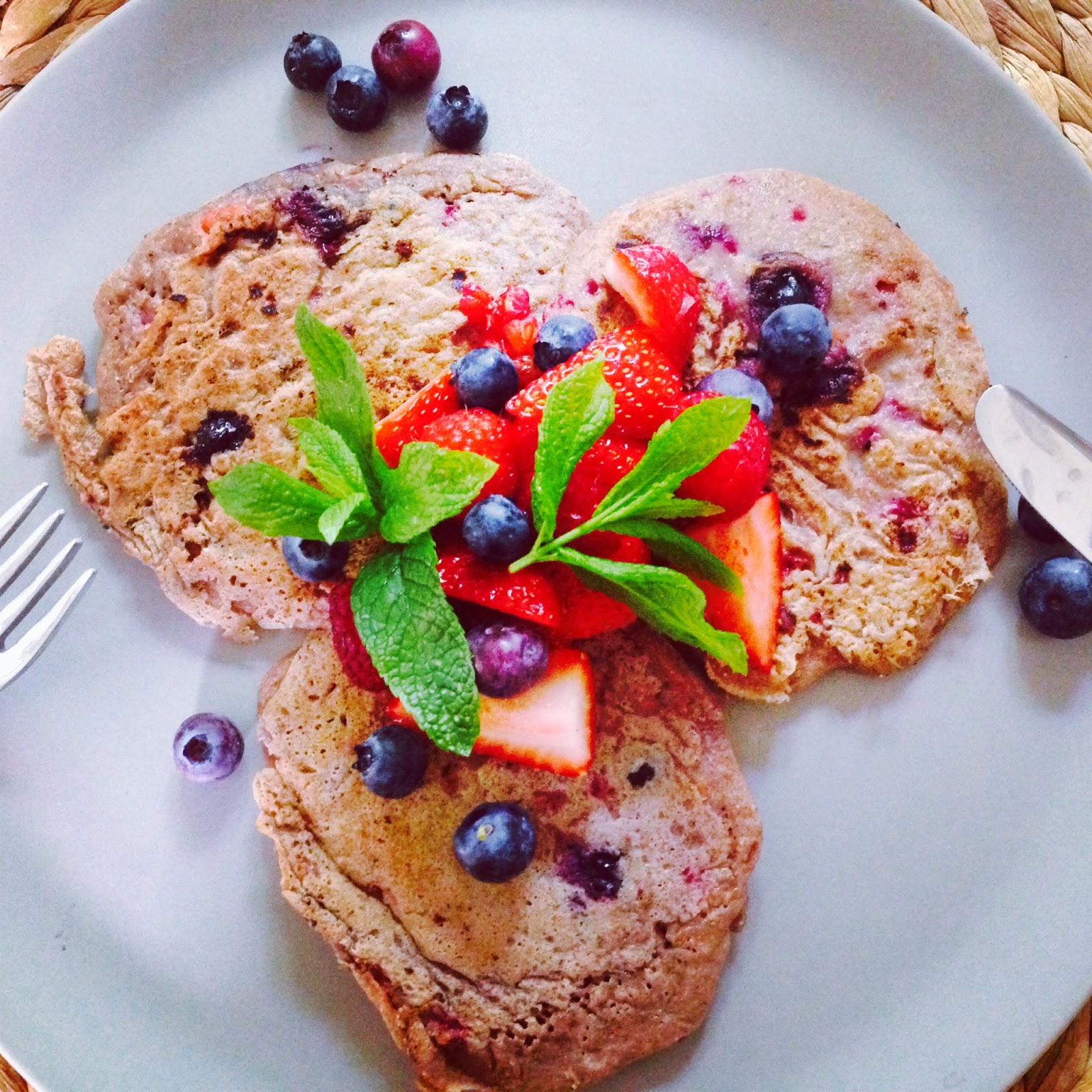 AAY! NUTRITION TIPS RECIPE Whole Wheat Berry Pancakes