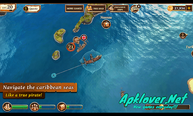 Ships of Battle Age of Pirates MOD APK unlimited money & unlocked Ships of Battle Age of Pirates MOD APK