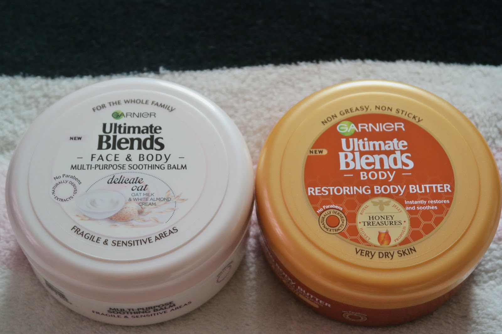 Hair & Beauty Garnier Ultimate Blends Face/Body Balm & Body Butter