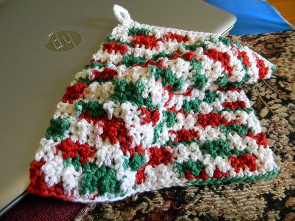 Free crochet pattern - Fast Easy Wash / Dish Cloth