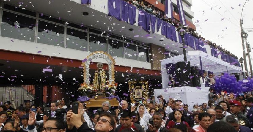 SEÑOR DE LOS MILAGROS 2018: Editora Perú y Agencia Andina rinden homenaje al Cristo Morado SEÑOR DE LOS MILAGROS 2018: Editora Perú y Agencia Andina rinden homenaje al Cristo Morado