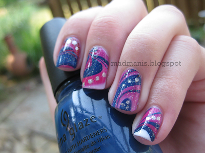Memorial Day water marble