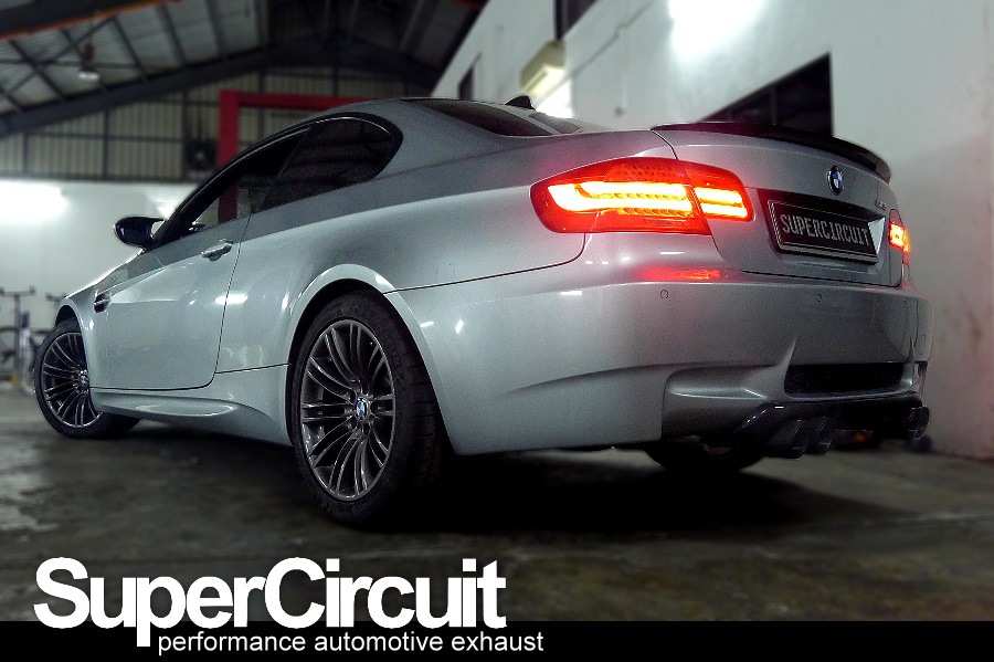 SUPERCIRCUIT Exhaust Pro Shop BMW M3 E92 Catback Exhaust Custom