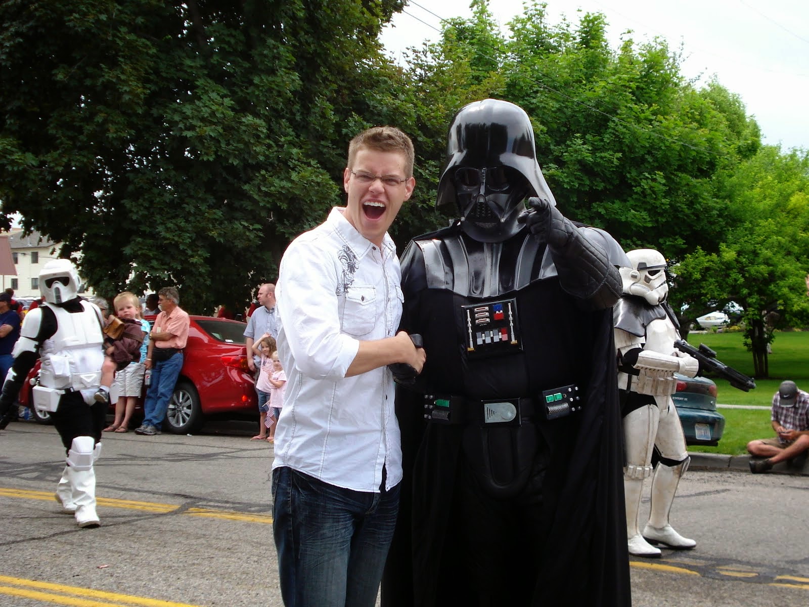 ... and I'm friends with Darth Vader