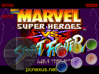 marvel super heroes vs street fighter cps2 on android