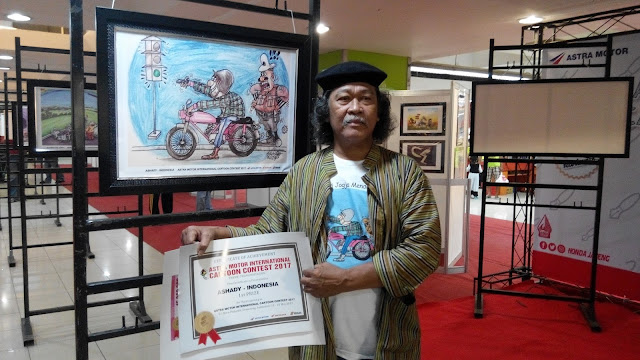 Exhibition of Astra Motor International Cartoon Contest 2017 Exhibition of Astra Motor International Cartoon Contest 2017