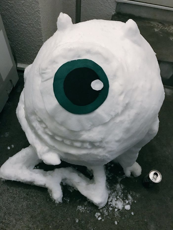 Mesmerizing Pictures Show How Heavy Snowfall In Japan Made People Creative Mesmerizing Pictures Show How Heavy Snowfall In Japan Made People Creative