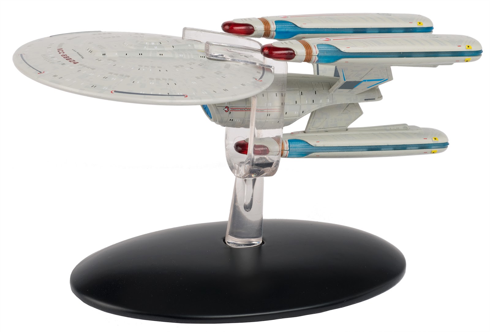 Star Trek nave espacial modelos-Eaglemoss #100-149 TNG Voyager ds9 Enterprise 