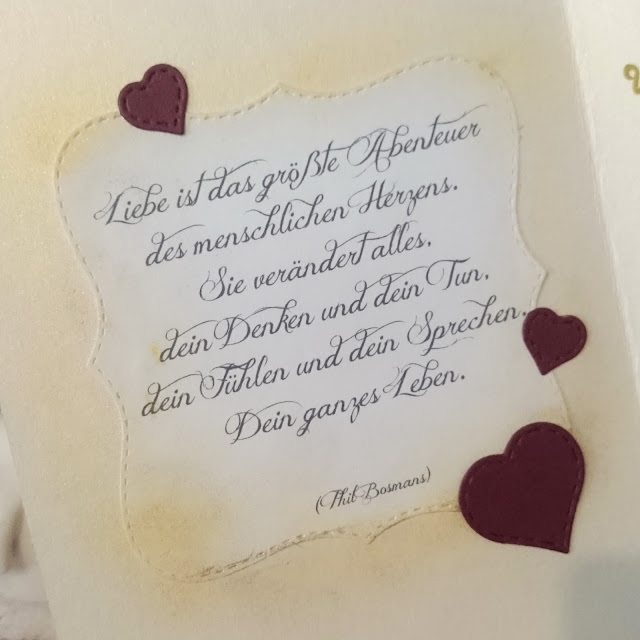 [DIY] Wedding Card: Golden Hot Air Balloon // Hochzeitskarte: Goldener Heißluftballon