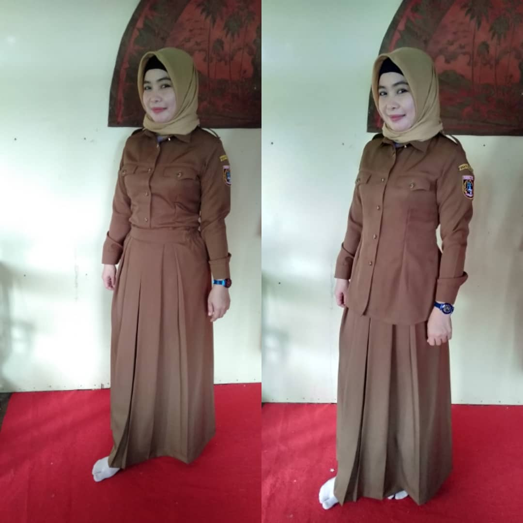 8+ Model Baju Gamis Dinas Pdh