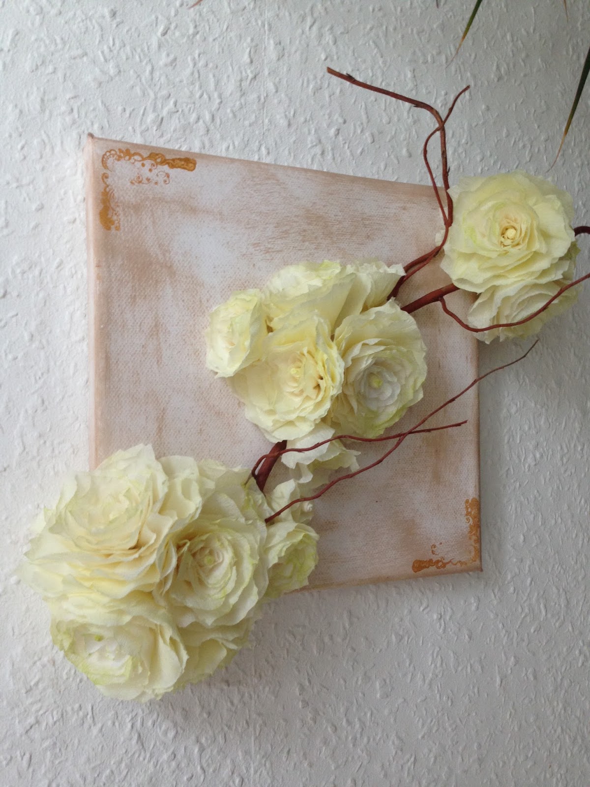 KathyCreativ: Arbeiten aus handgefertigten Papier Rosenblüten